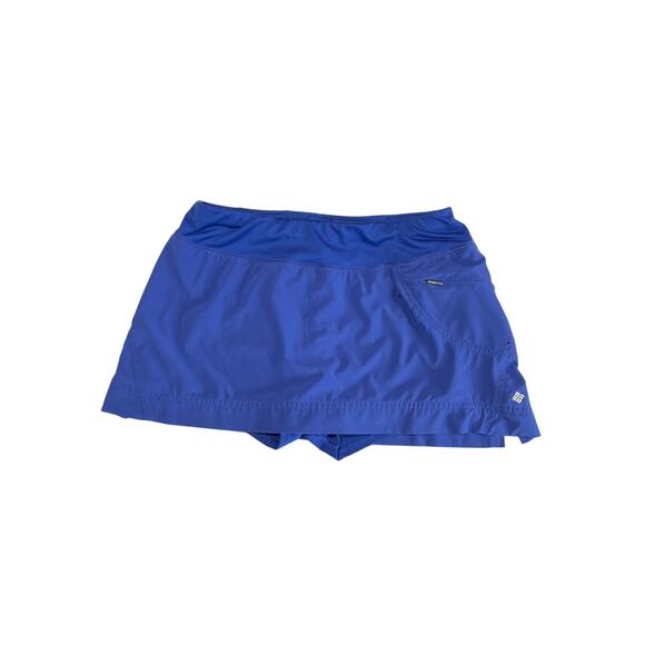 Columbia Purple-Blue Omni-Shield Advanced Repellency Skort Size S/P Sportswear - Picture 1 of 7